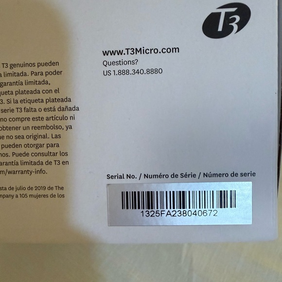 T3 Featherweight 3i Professional Hair Dryer in Cream - Picture 4 of 4